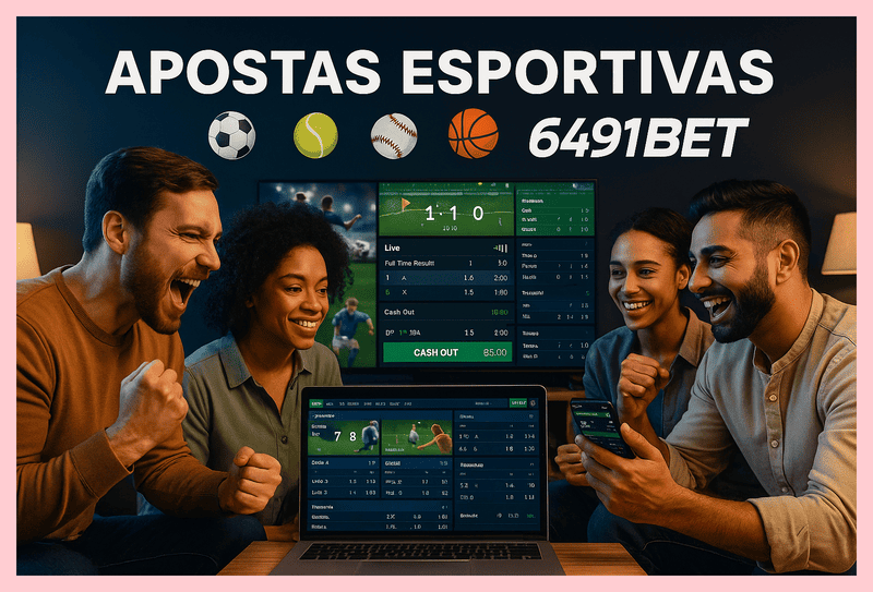 Aposte em apostas esportivas no cassino online 6491BET